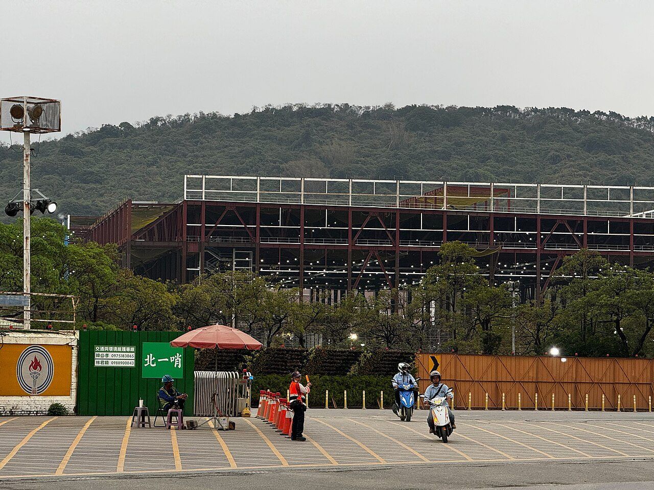 2024年4月，位于高雄楠梓区的台积电Fab 22厂仍在建设中